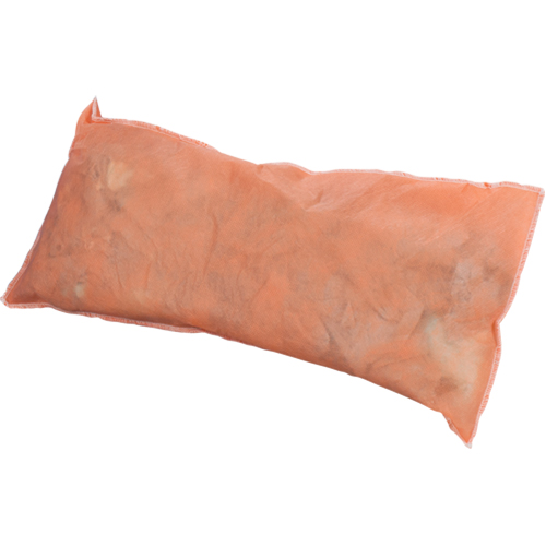 Sorbent Pillow, Hazmat, 18" L x 8" W, 30 gal. Absorbency/Pkg. Nia-Chem Ltd.
