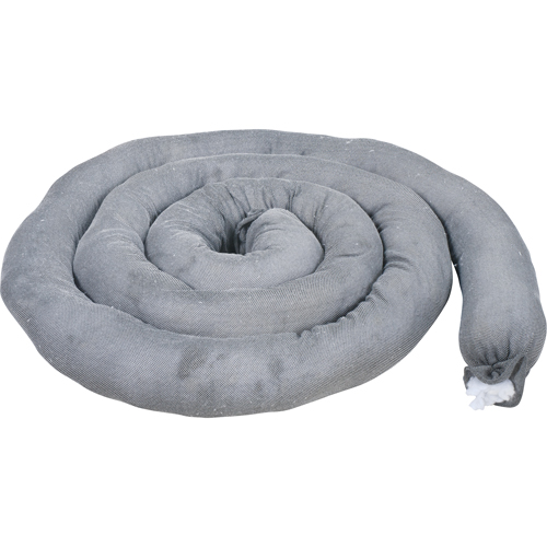 Remblais tubulaires absorbants, Universel, Absorption 40 gal., 3" la x 10' lo, Pqt de 10 Nia-Chem Ltd.