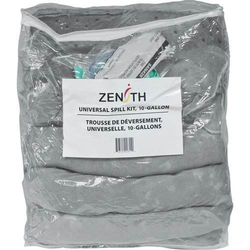 Trousse de lutte contre les d&eacute;versements de premi&egrave;re qualit&eacute; pour camion, Universel, Sac, Absorbance de 10 gal. US Nia-Chem Ltd.