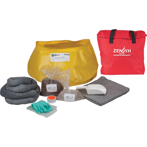 Trousse de lutte contre les d&eacute;versements pour l'ouest du canada, Universel, Sac, Absorbance de 17 gal. US Nia-Chem Ltd.