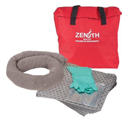 Spill Kit, Universal, Bag, 5 US gal. Absorbancy Nia-Chem Ltd.