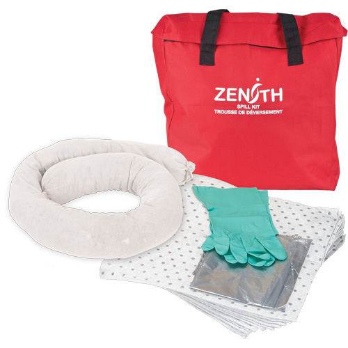 Trousse &eacute;conomique de lutte contre les d&eacute;versements, Huile seulement, Sac, Absorbance de 5 gal. US Nia-Chem Ltd.
