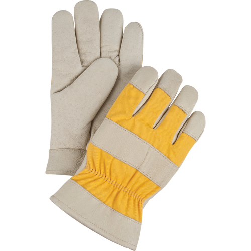 Gants de travail doubl&eacute;s pour l'hiver de premi&egrave;re qualit&eacute;, 2T-Grand, Paume en Cuir fleur de porc, Doublure en Molleton de mousse Nia-Chem Ltd.