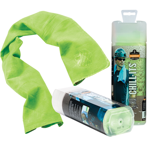 Chill-Its&reg; 6602 Cooling Towels, Hi-Vis Lime Nia-Chem Ltd.