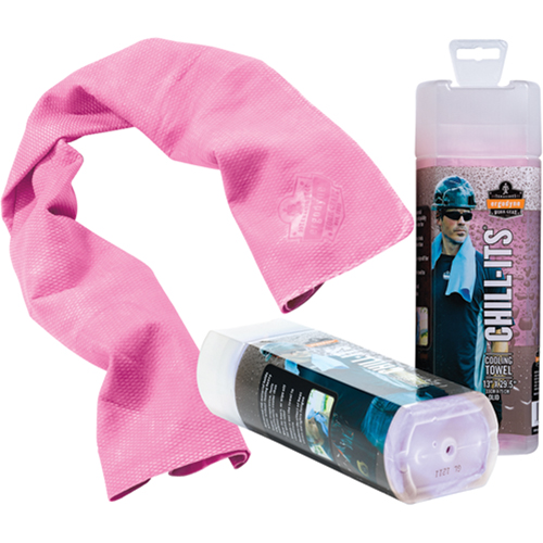 Chill-Its&reg; 6602 Cooling Towels, Pink Nia-Chem Ltd.
