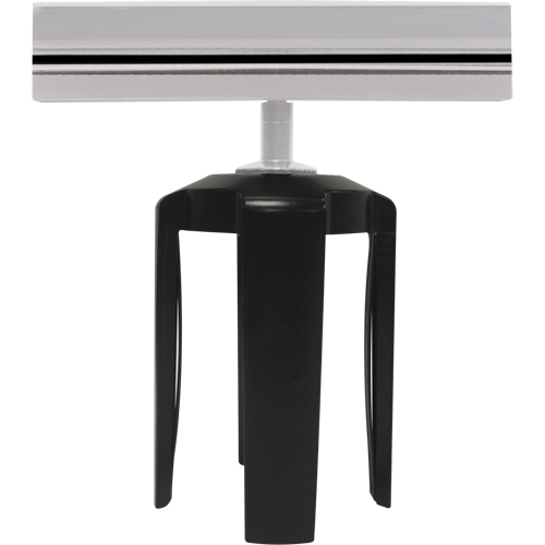 Support d'enseigne Tensabarrier avec adaptateur, Noir Nia-Chem Ltd.