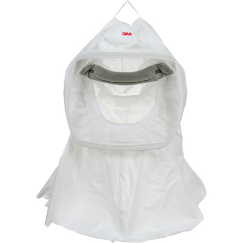 Cagoule Versaflo de haute durabilit&eacute; avec coiffe int&eacute;gr&eacute;e, Grand/Moyen, Coiffe souple, Bavette Simple Nia-Chem Ltd.