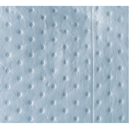 Premium Blue Bonded Sorbent Pads, Oil Only, 15" x 18", 30 gal. Absorbancy Nia-Chem Ltd.