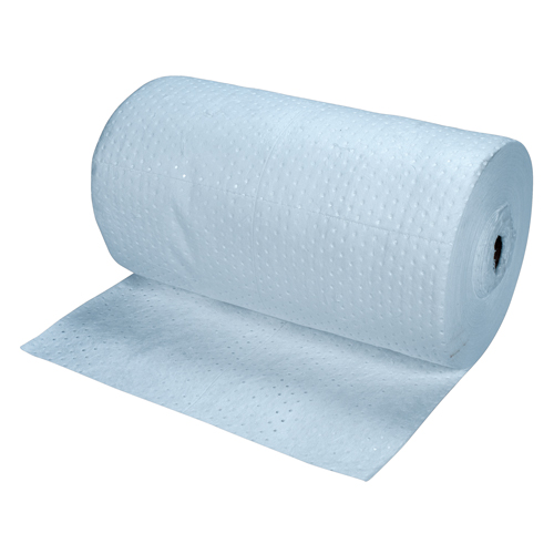 Rouleaux absorbants li&eacute;s bleus de premi&egrave;re qualit&eacute;, Poids moyen, 150' lo x 30" la, Absorption 40 gal. Nia-Chem Ltd.