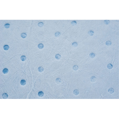 Rouleaux absorbants li&eacute;s bleus de premi&egrave;re qualit&eacute;, L&eacute;ger, 150' lo x 15" la, Absorption 20 gal. Nia-Chem Ltd.