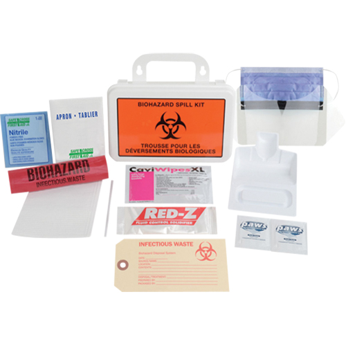Deluxe Clean-Up Spill Kit, Biohazard, Case Nia-Chem Ltd.