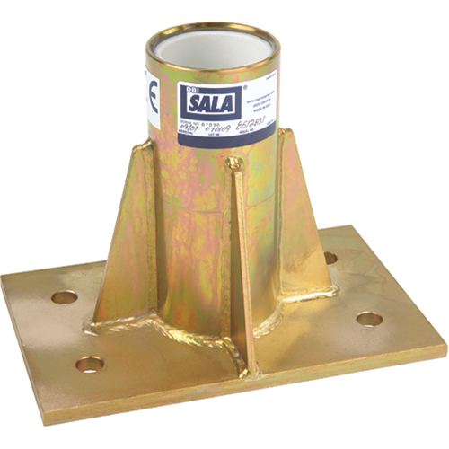 Syst&egrave;mes de sauvetage pour espaces clos - Composants de la potence - Bases fixes permanentes de pointe Nia-Chem Ltd.