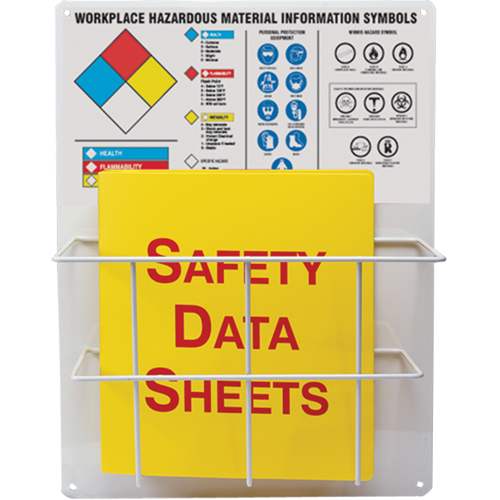 Haz-Mat Basket Style Centre Boards, English, Binders Included Nia-Chem Ltd.