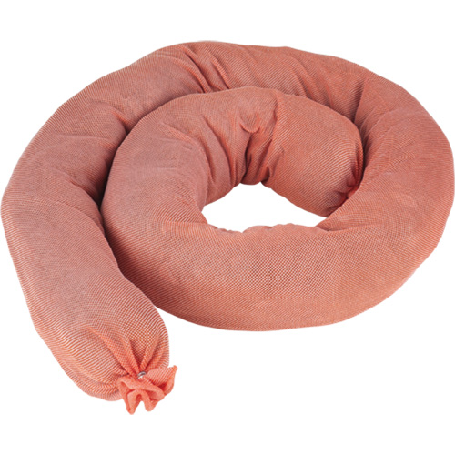 Remblais tubulaires absorbants, Mati&egrave;res dangereuses, Absorption 40 gal., 3" la x 4' lo, Pqt de 25 Nia-Chem Ltd.