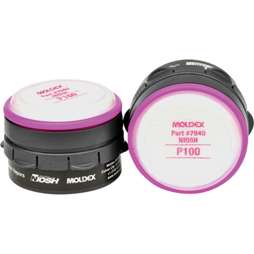 Respirator Cartridges, Combination Gas/Vapour Cartridge and Particulate Filter/Gas/Vapour Cartridge, Organic Vapour/P100 Nia-Chem Ltd.