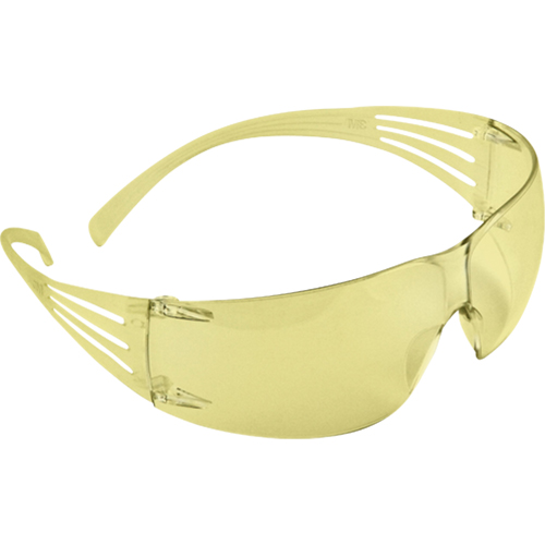 Lunettes de s&eacute;curit&eacute; SecureFit s&eacute;rie 200, Lentille Ambr&eacute;e, Antibu&eacute;e, ANSI Z87+/R&eacute;pond ou surpasse la norme CSA Z94.3 Nia-Chem Ltd.
