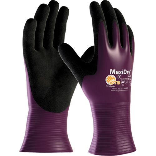 ATG MaxiDry&reg; 56-426 Gloves, 7/Small, Nitrile Coating, 15 Gauge, Nylon Shell Nia-Chem Ltd.