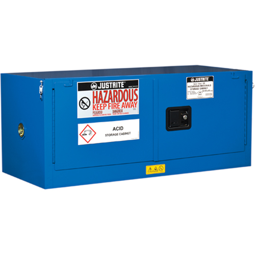 ChemCor&reg; Lined Hazardous Material Piggyback Safety Cabinets, 12 gal., 43" x 18" x 18" Nia-Chem Ltd.
