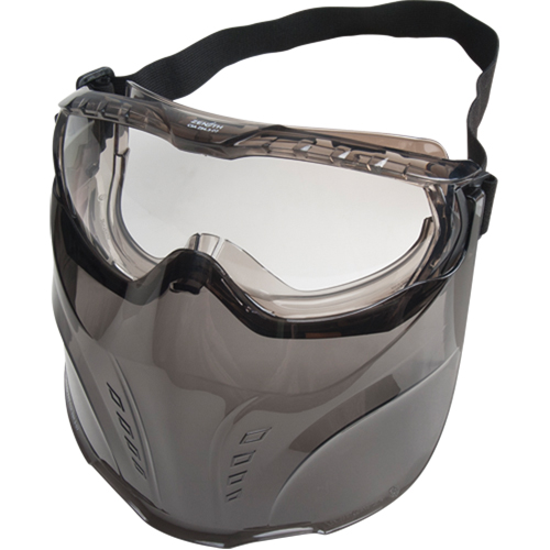 Lunettes &agrave; coques de s&eacute;curit&eacute; avec visi&egrave;re de s&eacute;rie Z2300, Lentille Transparent, Antibu&eacute;e, Ventilation Indirecte Nia-Chem Ltd.