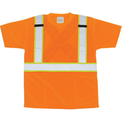 CSA Compliant T-Shirt, Polyester, Large, Orange Nia-Chem Ltd.