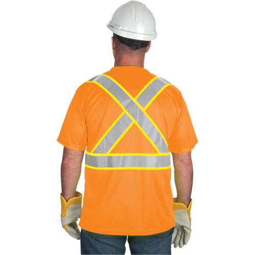 CSA Compliant T-Shirt, Polyester, Medium, Orange Nia-Chem Ltd.