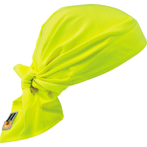Chill-Its&reg; 6710FR FR Cooling Triangle Hat, High Visibility Lime-Yellow Nia-Chem Ltd.