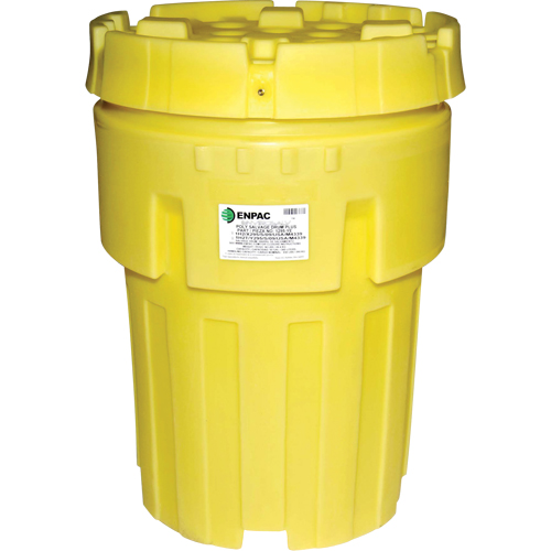 Barils de r&eacute;cup&eacute;ration en poly Plus Envirosalv , 95 gal. US, Stationnaire Nia-Chem Ltd.