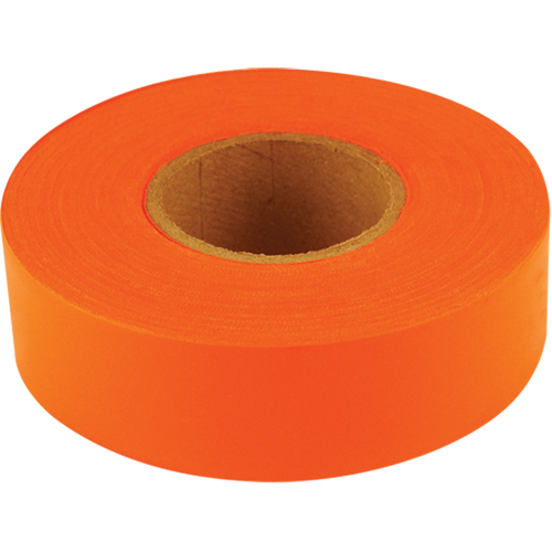 Ruban de signalisation Sub-Zero, 1,2" la x 150' lo, Orange fluorescent Nia-Chem Ltd.