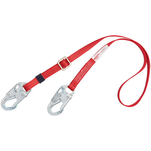 Longe de positionnement ajustable PRO, 1 branches, 6', Classe CSA B, Polyester Nia-Chem Ltd.