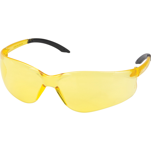 Z2400 Series Safety Glasses, Amber Lens, Anti-Scratch, ANSI Z87+/Meets/Exceeds CSA Z94.3 Nia-Chem Ltd.