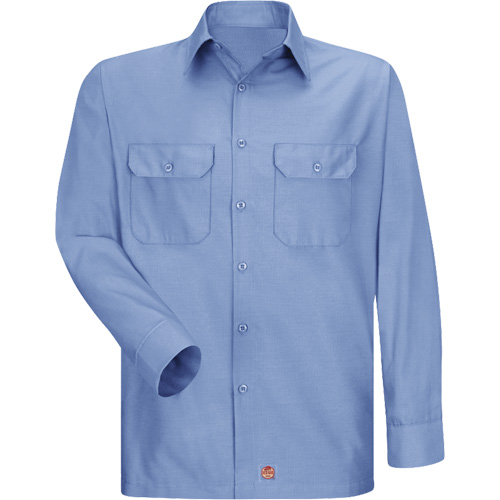 Long Sleeve Ripstop Shirt, Men's, 3X-Large, Blue Nia-Chem Ltd.