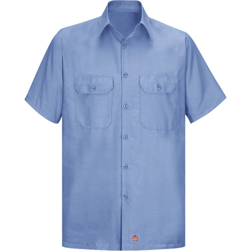 Short Sleeve Ripstop Shirt, Men's, 3X-Large, Blue Nia-Chem Ltd.