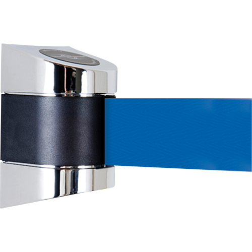 TensaBarrier&reg; Wall Mounted Units, Plastic, Screw Mount, 15', Blue Tape Nia-Chem Ltd.