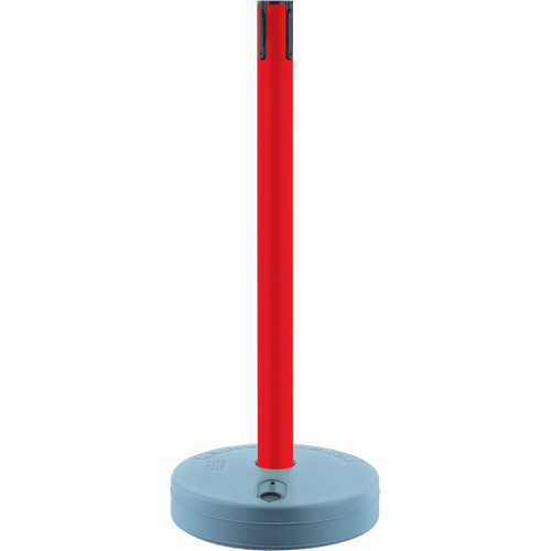 Outdoor TensaBarrier&reg; - Receiver Posts, 37" High, Red Nia-Chem Ltd.