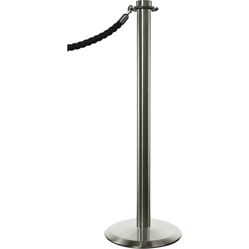Poteaux portatifs, Hauteur de 34", Chrome poli Nia-Chem Ltd.