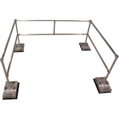 RoofGuard Classic System - Packaged Kits, Aluminum, 72" W x 108" L x 42" H Nia-Chem Ltd.