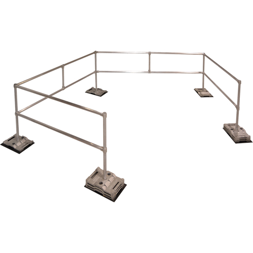 RoofGuard Classic System - Packaged Kits, Aluminum, 72" W x 216" L x 42" H Nia-Chem Ltd.