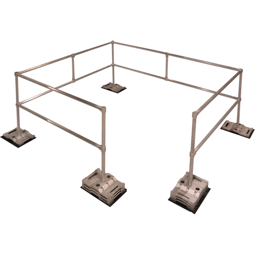 RoofGuard Classic System - Packaged Kits, Aluminum, 72" W x 216" L x 42" H Nia-Chem Ltd.