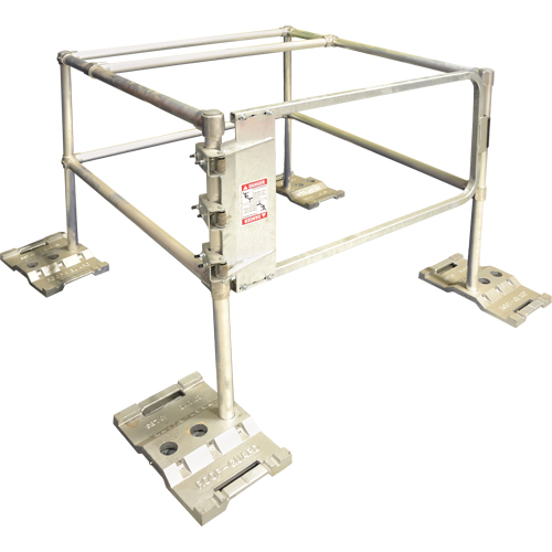 RoofGuard Classic System - Hatch Kit, Aluminum, 48" W x 48" L x 42" H Nia-Chem Ltd.