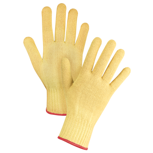 Gants tricot&eacute;s sans couture, Taille Petit/7, Calibre 7, Enveloppe en Kevlar, ASTM ANSI niveau A2/EN 388 niveau 3 Nia-Chem Ltd.
