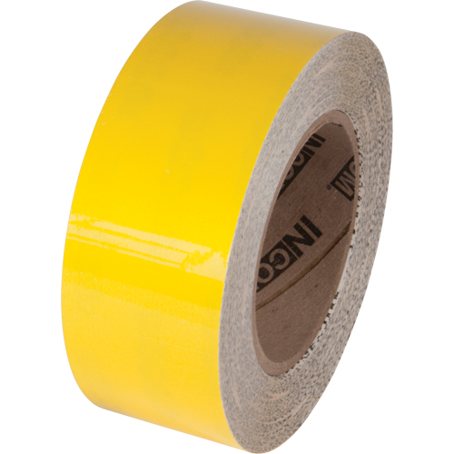 Tuff Mark&reg; Floor Marking Tape, 3" x 100', Polyester, Yellow Nia-Chem Ltd.