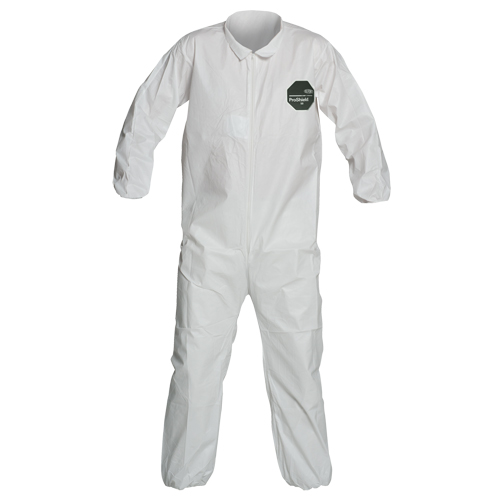 ProShield&reg; 50 Coveralls, Small, White, Microporous Nia-Chem Ltd.
