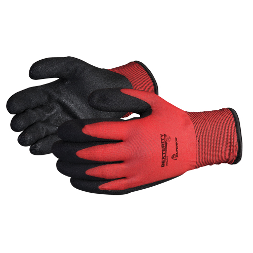 Dexterity&reg; Winter-Lined Gloves, 8/Medium, PVC Coating, 15 Gauge, Nylon Shell Nia-Chem Ltd.