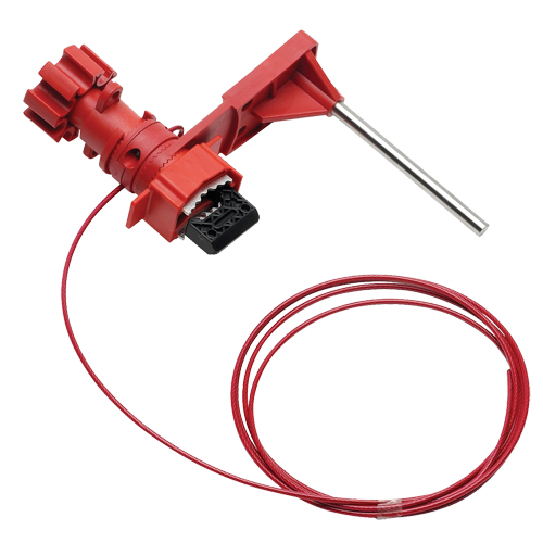 Petit dispositif de verrouillage avec bras de blocage pour valves, Type Universel Nia-Chem Ltd.