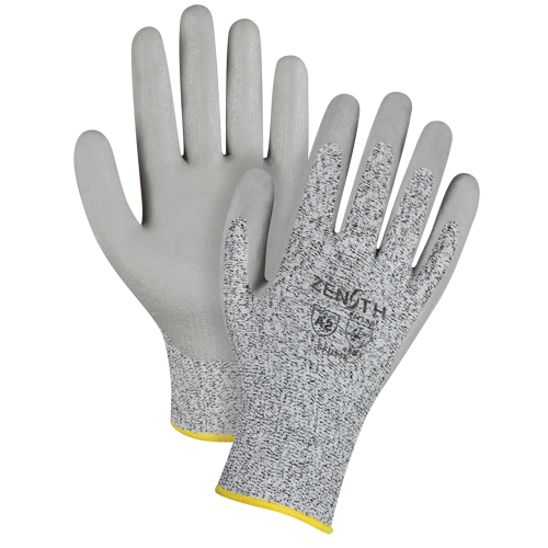Gants &eacute;lastiques sans coutures r&eacute;sistants &agrave; la coupe, Taille Grand/9, Calibre 13, Rev&ecirc;tement Mousse de nitrile, Enveloppe en PEHP, ANSI/ISEA 105 niveau 2/EN 388 niveau 3 Nia-Chem Ltd.