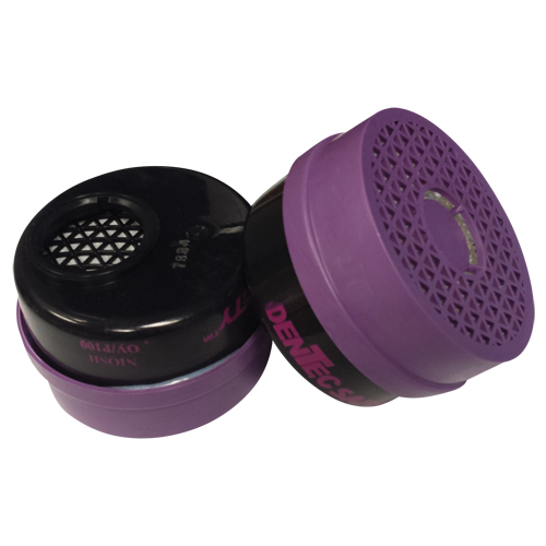 Cartouche pour respirateur, Combinaison cartouche et filtre contre les particules pour gaz/vapeurs, Vapeur organique/Filtre P100 Nia-Chem Ltd.