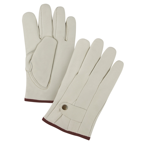 Premium Ropers Gloves, Large, Grain Cowhide Palm Nia-Chem Ltd.