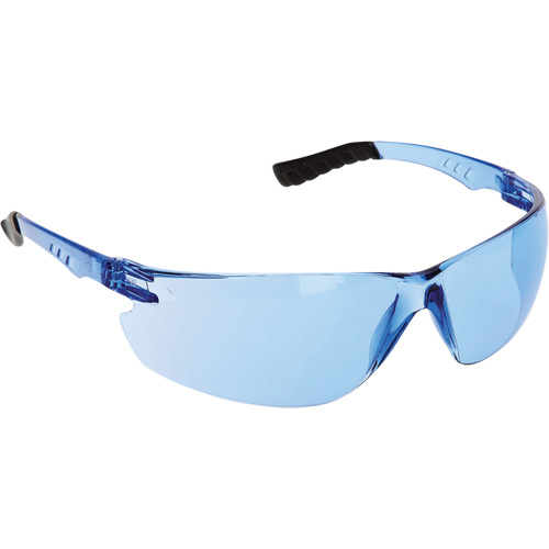 Dynamic Firebird Safety Glasses, Blue Lens, Anti-Scratch/Anti-Static, ANSI Z87+/Meets/Exceeds CSA Z94.3 Nia-Chem Ltd.