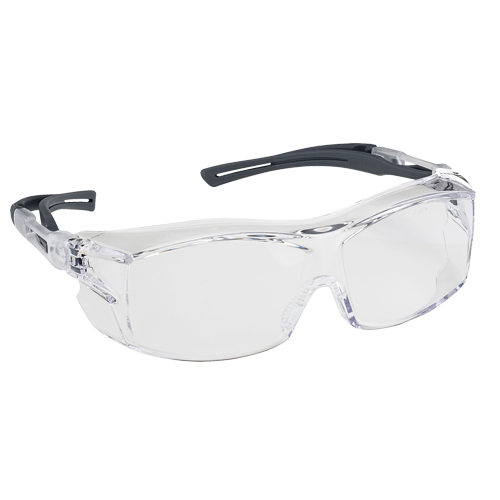 Lunettes de s&eacute;curit&eacute; s&eacute;rie Extra OTG Dynamic, Lentille Transparent, Antibu&eacute;e/Anti-&eacute;gratignures, ANSI Z87+/R&eacute;pond ou surpasse la norme CSA Z94.3 Nia-Chem Ltd.