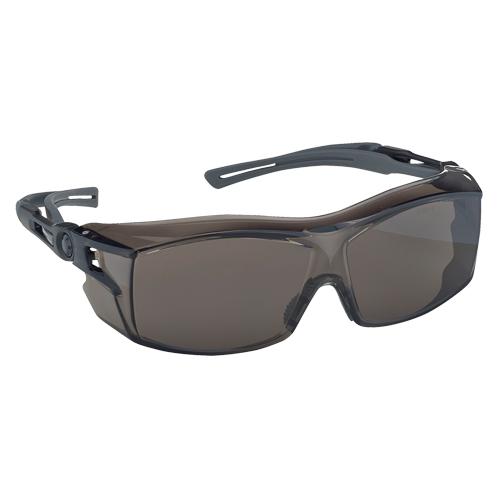 Dynamic OTG Extra Series Safety Glasses, Smoke Lens, Anti-Fog/Anti-Scratch, ANSI Z87+/Meets/Exceeds CSA Z94.3 Nia-Chem Ltd.